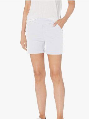 JAG Jeans Gracie Pull-On Shorts – White (Size 10)